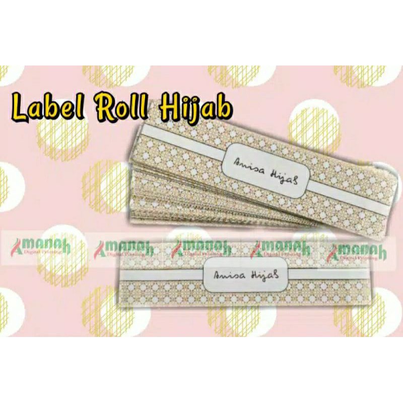 

Lebel kerudung/Roller jilbab