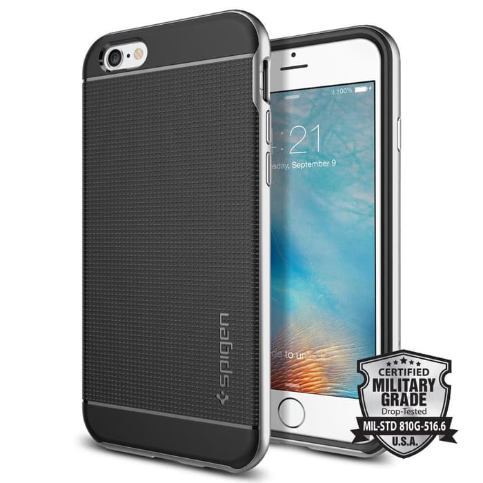 SPIGEN Neo Hybrid iPhone 6 Plus / 6s Plus Case [Satin Silver]