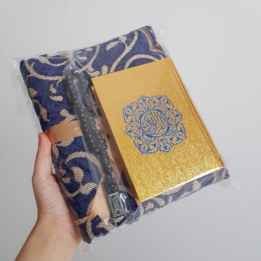[S9QA6T] SAJADAH S9 + AL QURAN A6 + FREE TASBIH KAYU