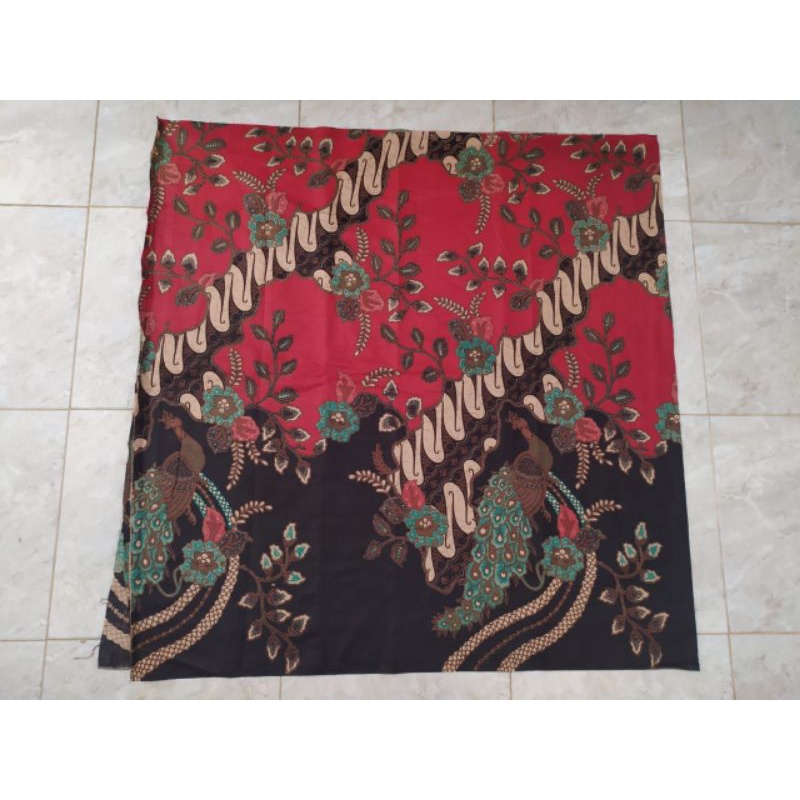 KAIN BATIK PEKALONGAN bahan katun prima 2 meter bahan kebaya seragam bridesmaid