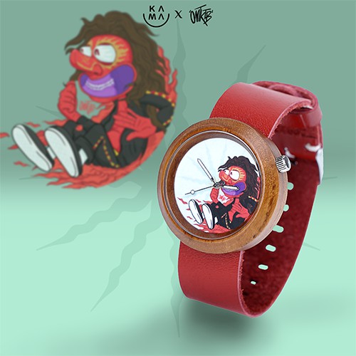 Kama Watch Jam Tangan Kayu Chill Ganongan