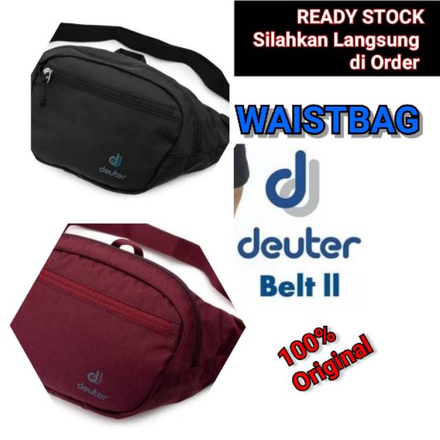 DEUTER BELT 2 ORIGINAL I TAS WAISTBAG I SLINGBAG