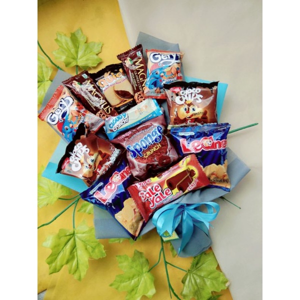 SNACK BOUQUET/ FLOWERS BOUQUET/ BOUQUET WISUDA/ BUNGA WISUDA