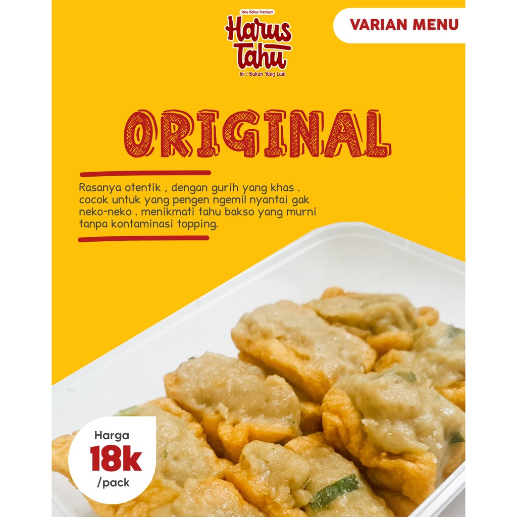 

Tahu Bakso Original