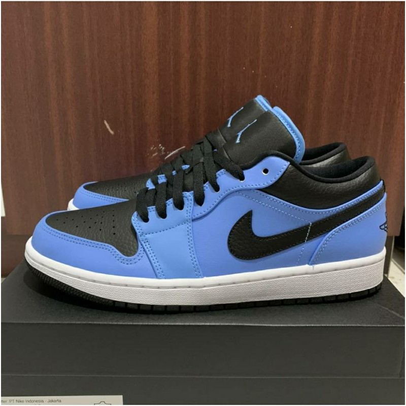 AJ 1 UNC Low Blue Black