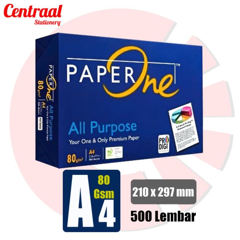 

Kertas HVS Paper One A4 80