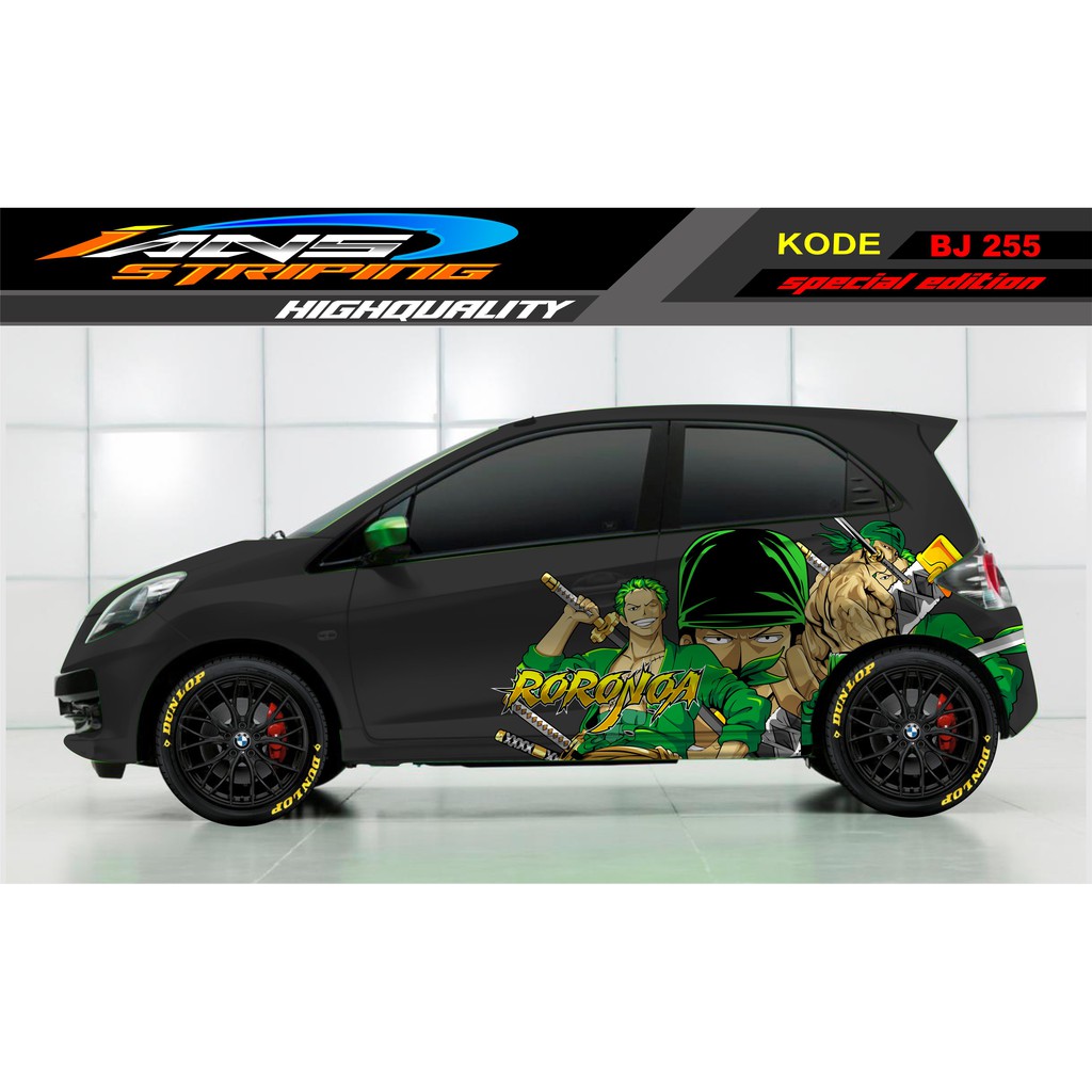 STIKER MOBIL BRIO, JAZZ, MOBILIO, YARIS, KARIMUN, MOBILIO, SIGRA / STICKER PRINT MOBIL