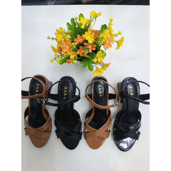 Heels 5 cm silang