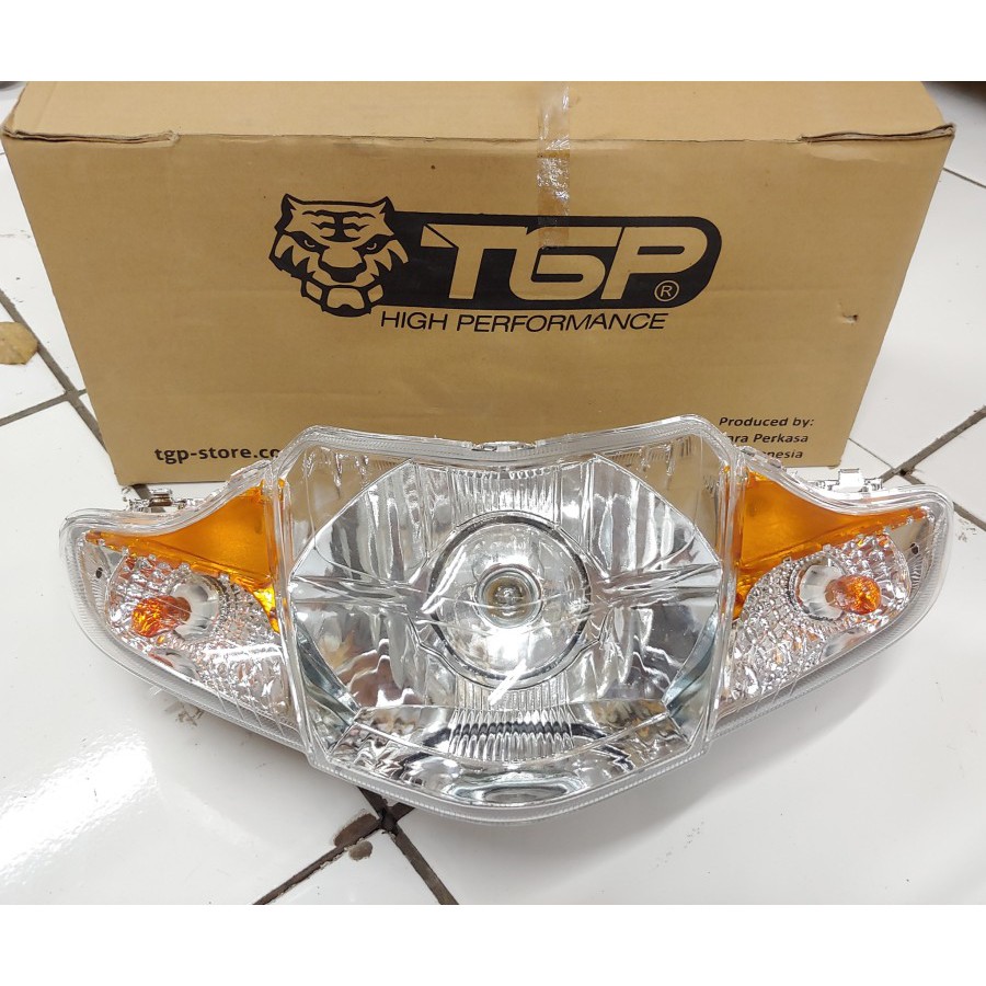 Reflektor Lampu Depan Revo Absolute Komplit Bohlam High Quality TGP