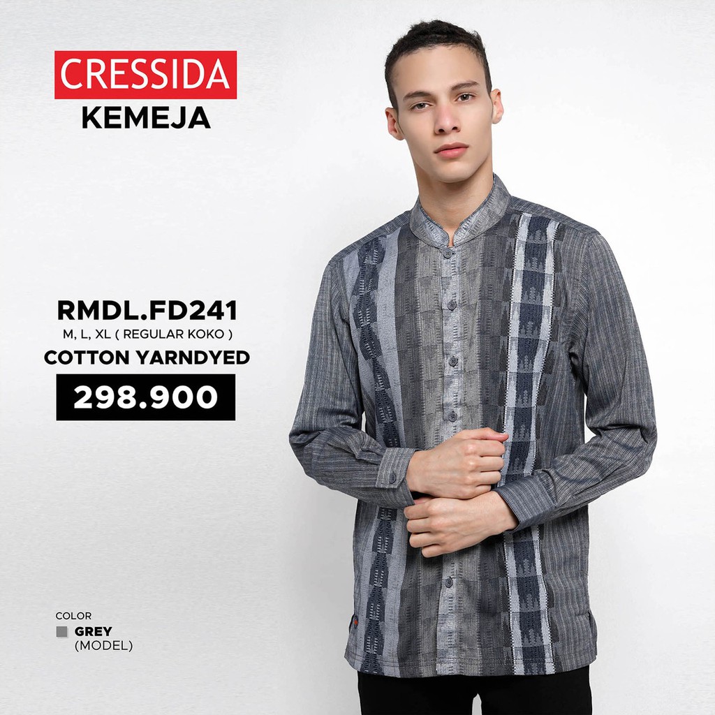 KEMEJA KOKO PRIA CRESSIDA. RMDL.FD241
