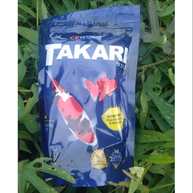 TAKARI PAKAN IKAN KOI CUPANG LOUHAN 250 gr (BESAR)