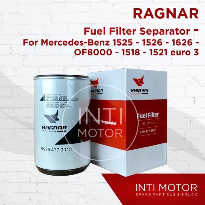 RAGNAR - FUEL FILTER SEPARATOR - 9794770015 - BIS MERCY ONDERDIL SPAREPART BUS TRUK SUKU CADANG