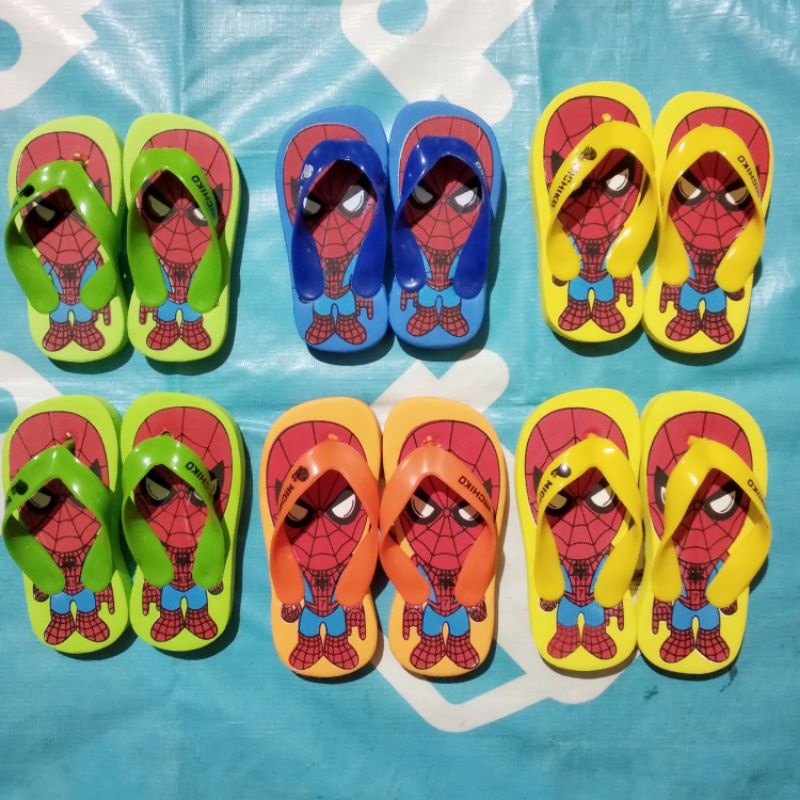 SANDAL JEPIT ANAK MICHIKO SPIDERMAN