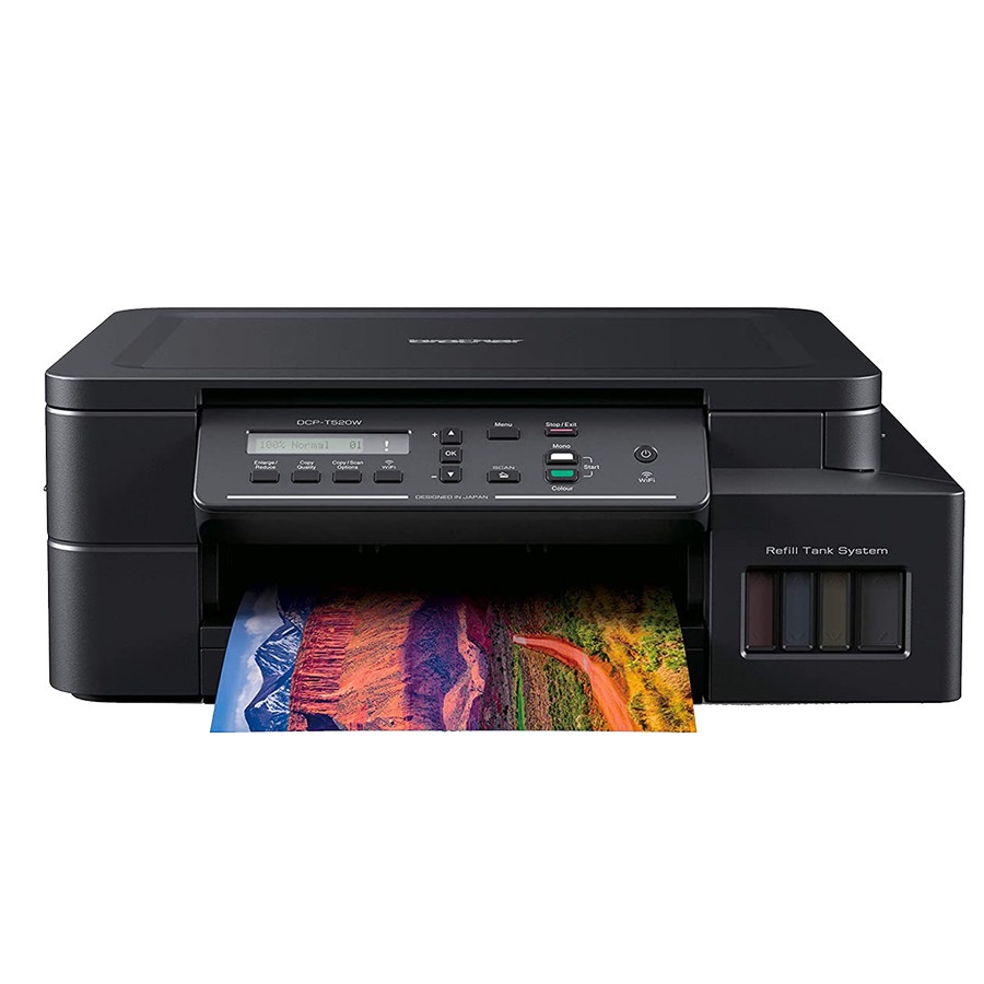 Printer Brother DCP T520W T 520W WiFi Print Scan Copy Pengganti T510W