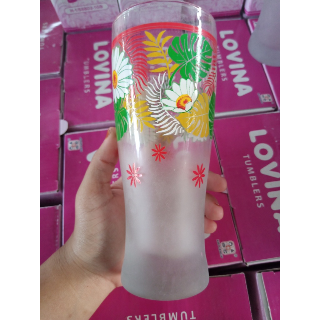 Souvenir Gelas Kaca Murah Gelas Kopi Aesthetic Cangkir Set Hias Gelas Wine Cantik Gelas Lovina Gelas