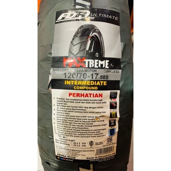 Paketan Ban FDR 120/70-17 & 140/70-17 MAXTREME TUBELESS