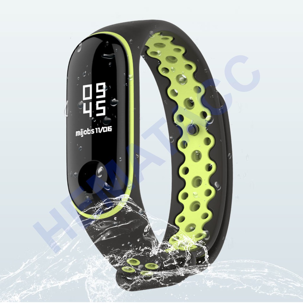 Sporty Strap Mi Band 4 / Mi Band 3 / M6 M5 M4 M3 Tali Jam Sport Xiaomi Mi Band OASE Sneakers-6