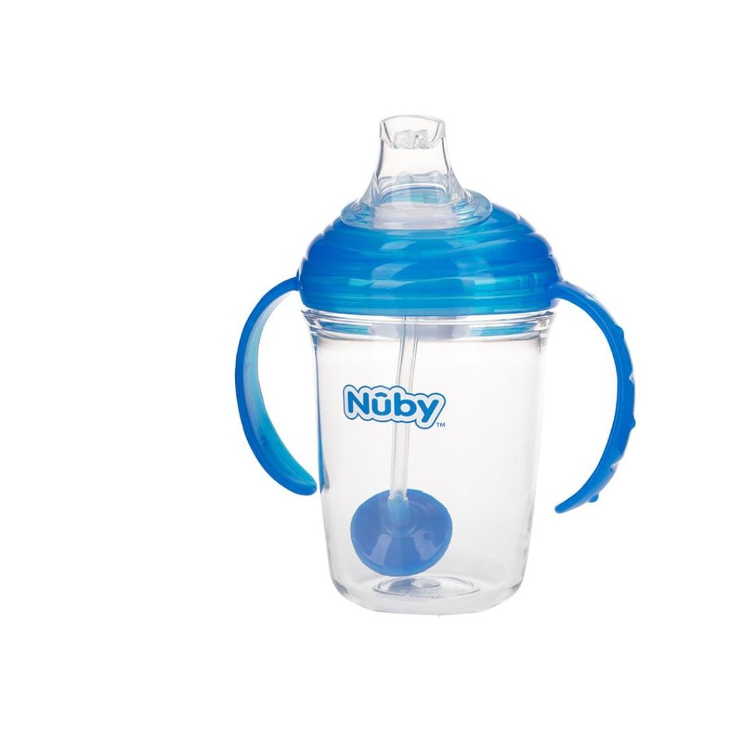 Nuby Tritan Spout With Straw 240ml - 10568