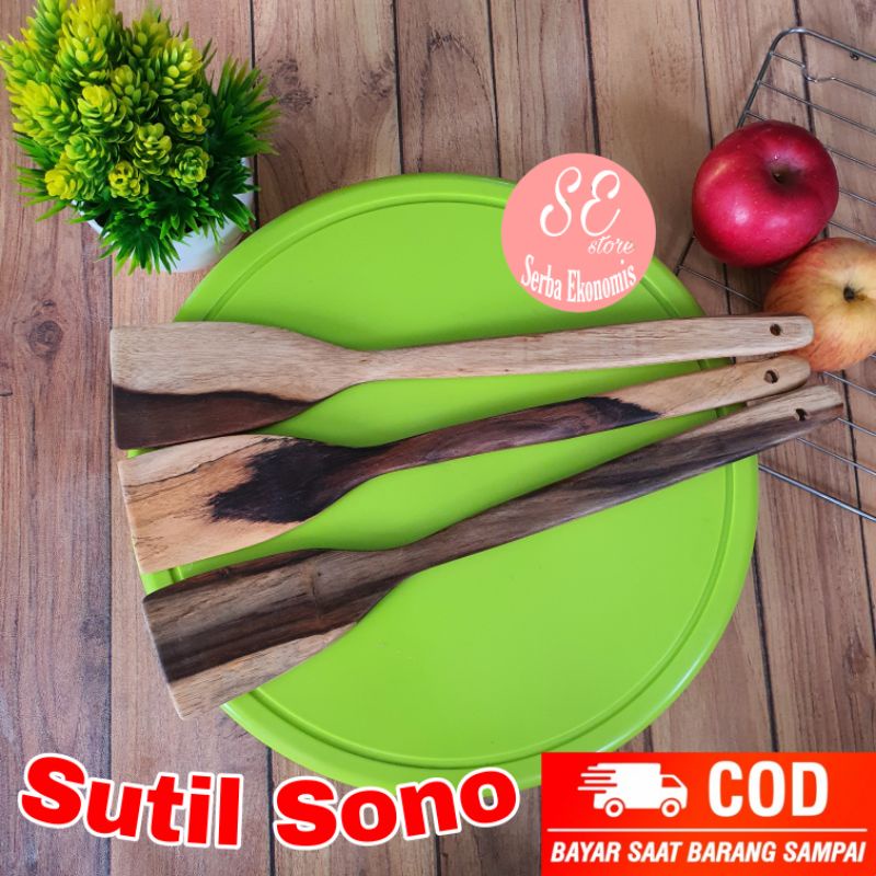 Silvertech Sutil Sonokeling Spatula Kayu Sonokeling Kayu Keras Hitam By Serba Ekonomis