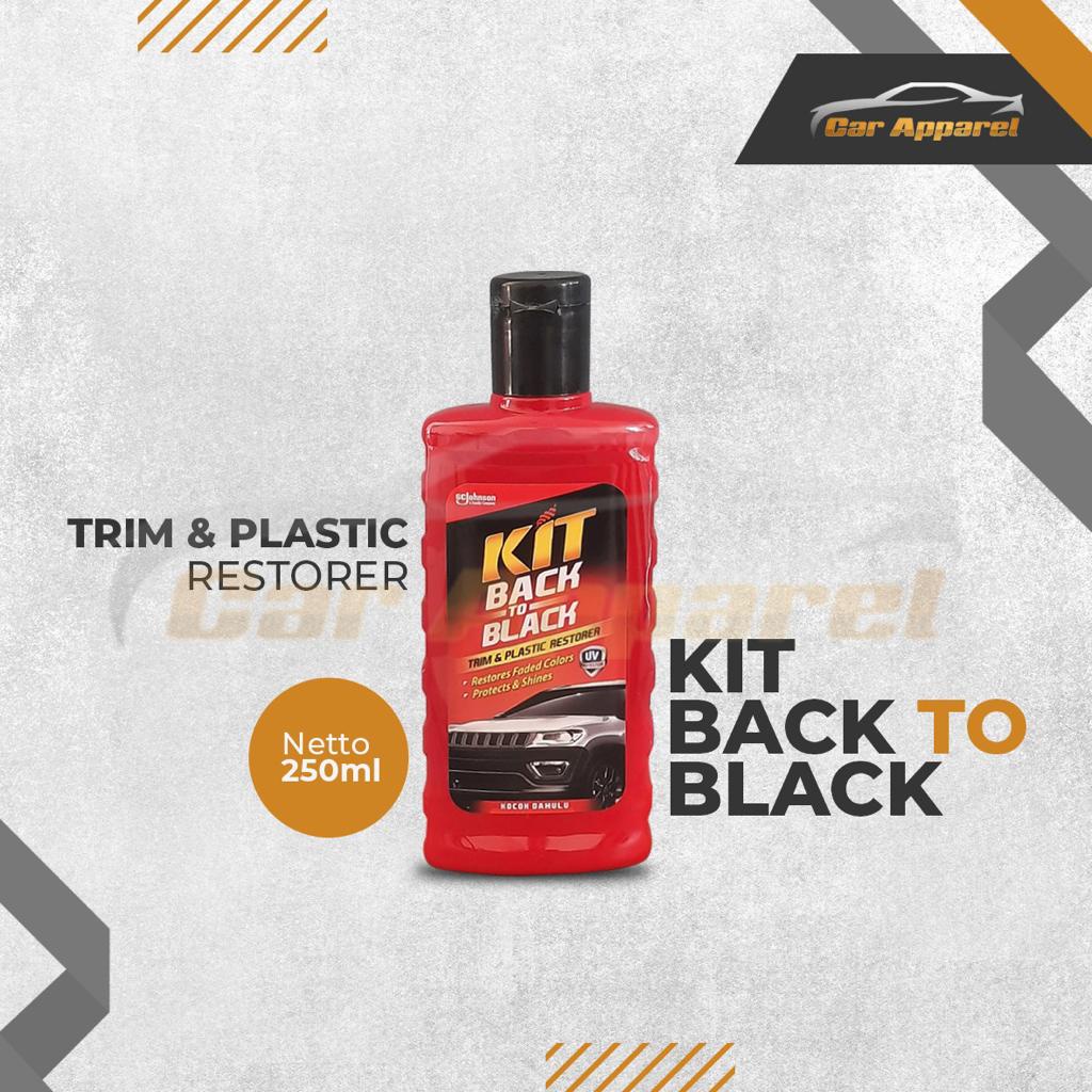 KIT Penghitam Plastik Dashboard Trim Pintu Mobil Back To Black 250ML
