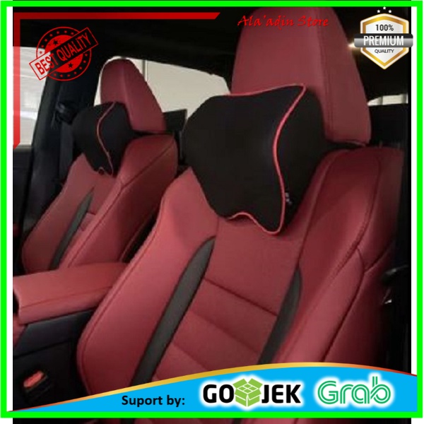 Cuci Gudang Bantal Leher Mobil Memory Foam Car Headrest Mobil Memory Foam