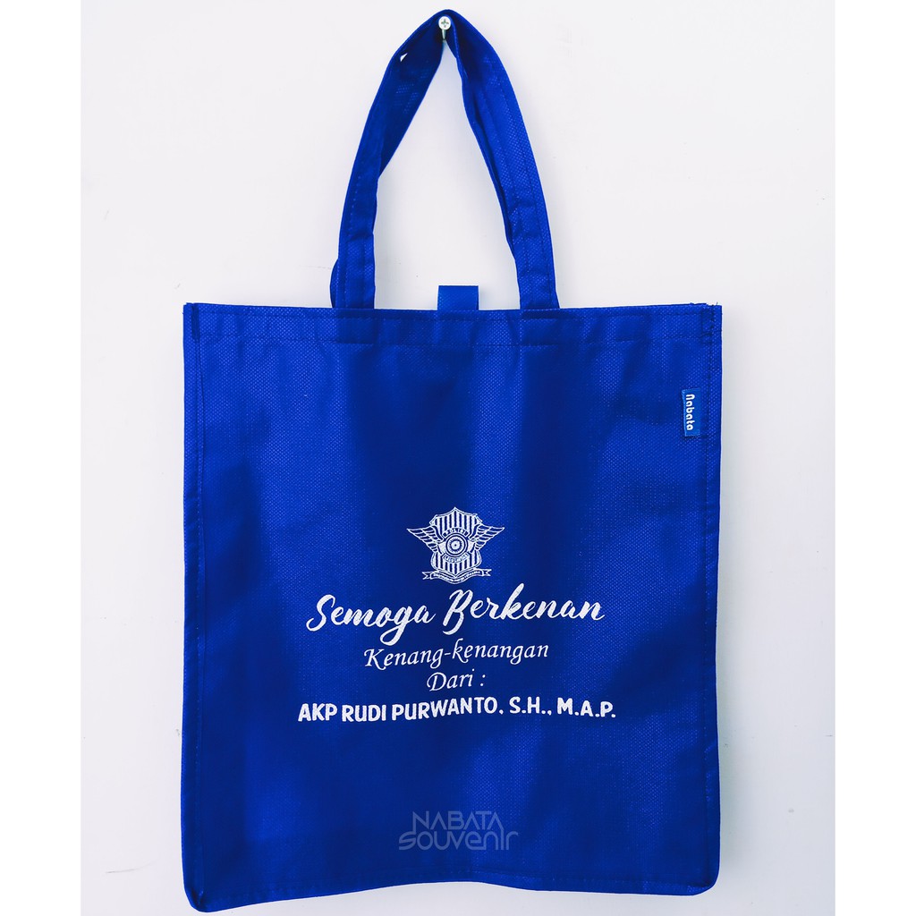 

Tas Spunbond Tebal Custom Ukuran, Warna dan Desain
