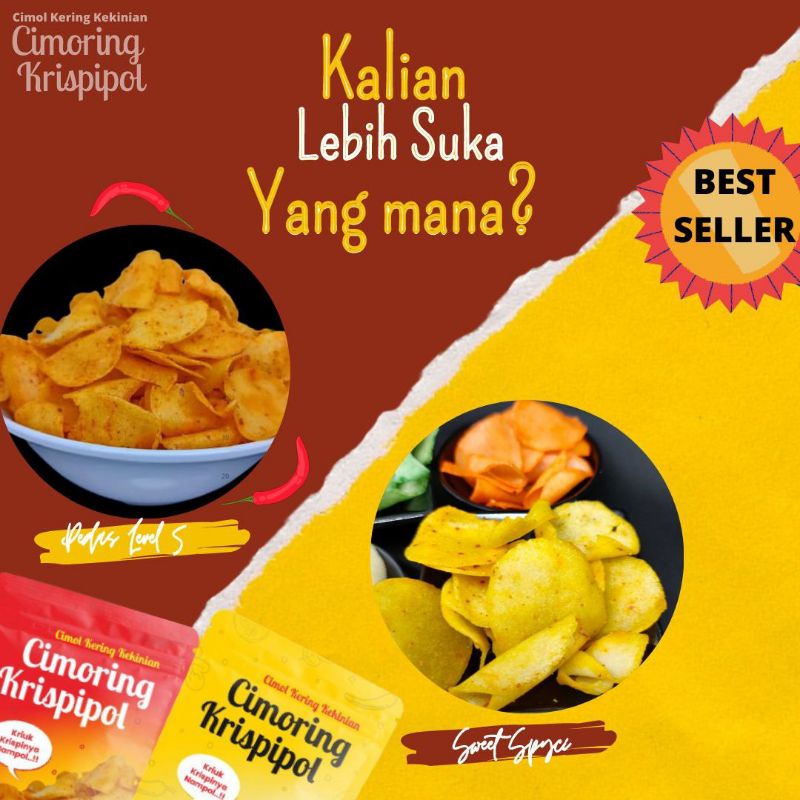 

Camilan Terkini CIMORING KRISPIPOLL