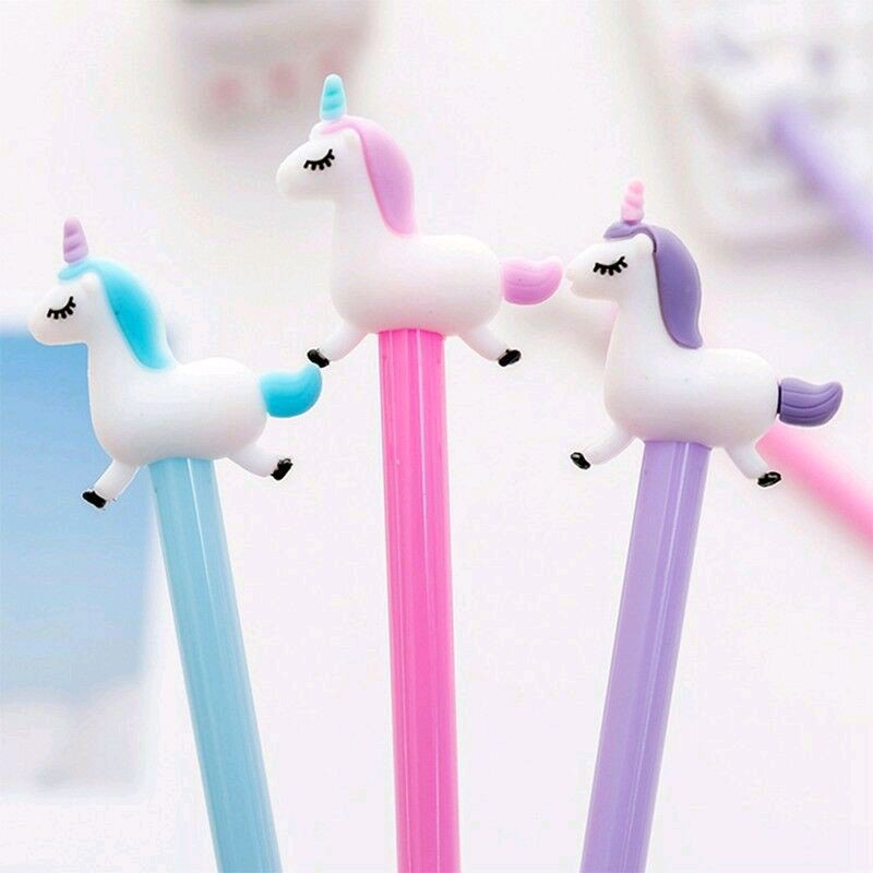 

PULPEN GEL MOTIF KARTUN UNICORN
