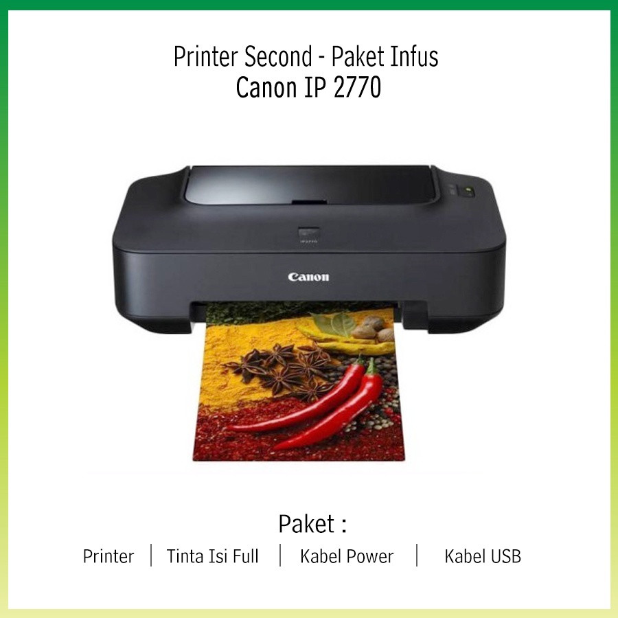 PRINTER SECOND CANON iP2770