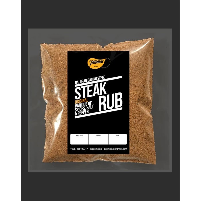 

Bumbu Rub Daging Steak 100gram