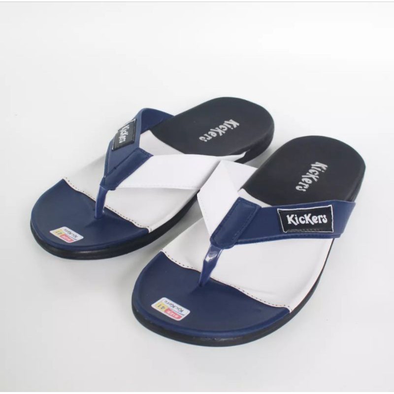 SANDAL KICKERS PRIA DISTRO CASUAL KESUAL SENDAL COWOK SLOP SELOP SLIP ON JAPIT JEPIT GUNUNG HIKING