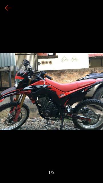 Stiker Decal Honda CRF 150 L Custom MX GP Full Body Sticker Custom