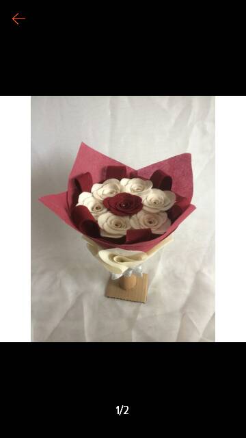 Tissue Kertas /Tissue furing/ Kain Hand Bouquet/ Spunbond gsm mix /kain furing/kain spunbond per meter-1