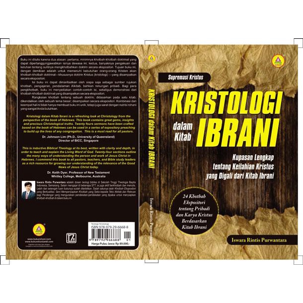 

Buku Rohani | Kristologi Dalam Kitab Ibrani - Iswara Rintis Purwantara