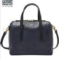 TAS WANITA BRANDED ORIGINAL - SYDNEY SATCHEL MIDNIGHT NAVY