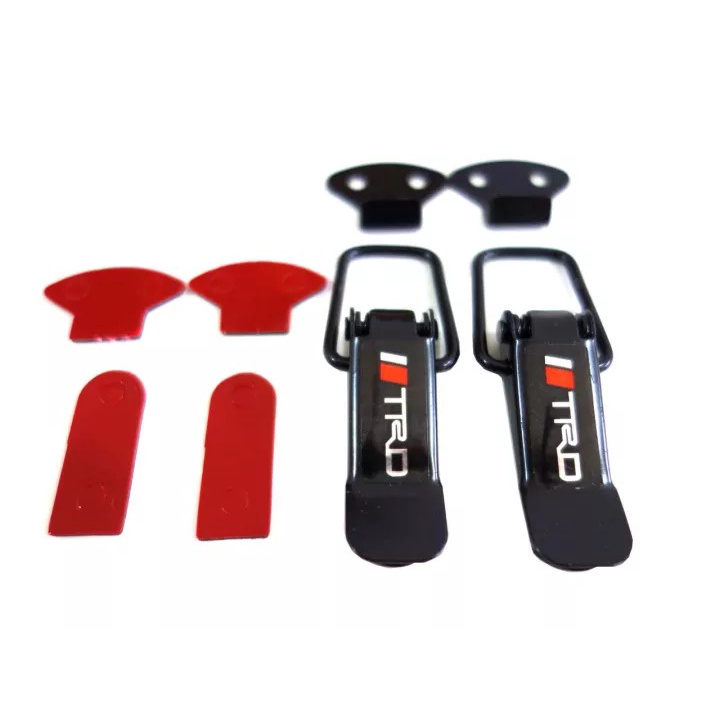 Klip Bumper Jdm Large Size Universal Clip Bumper Quick Release Rilis Cepat Sepasang 2PCS - Klip Variasi Mobil Klip Bumper Variasi Clip Bumper Universal Bumper Copot Variasi Clip Bumper Racing Variasi Kancing Bemper Pengait Klem Body Mobil