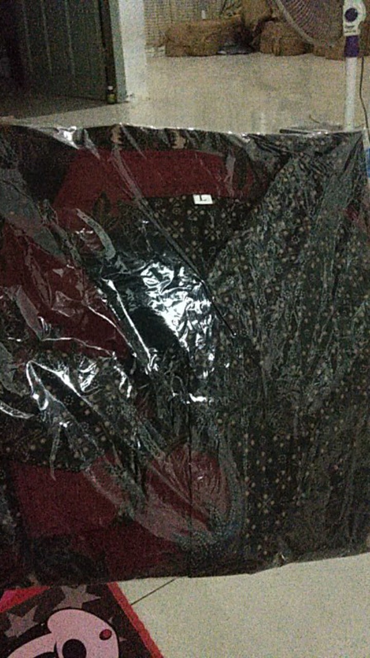 Baju Batik Pria Slimfit Big Size M L Xl Xxl Atasan Kemeja Batik Lengan Panjang Original
