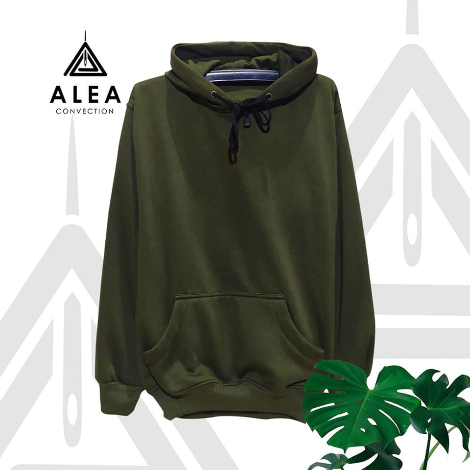 hoodie tebal size xl warna mocca