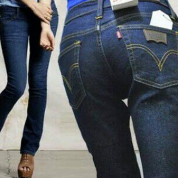 Asli top celana jeans wanita / skinny jeans levis B37F01 makasi