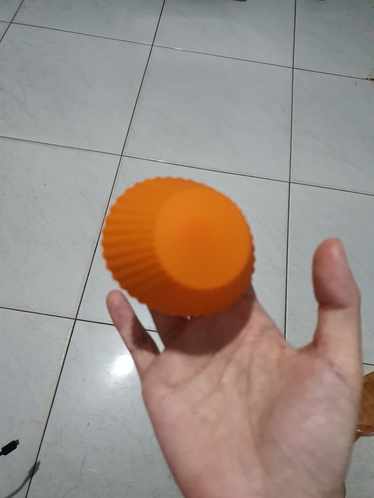 Cetakan Kue Bentuk Bulat Bahan Silikon Gaya Casual Untuk Anak-anak