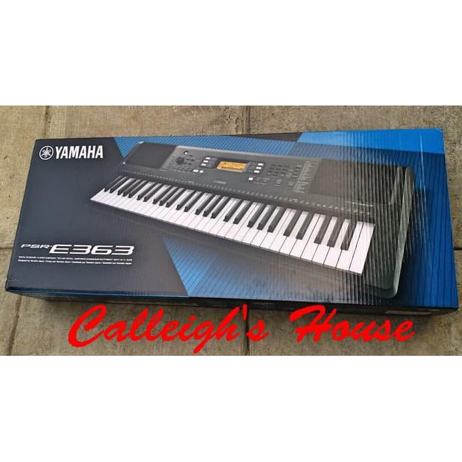 Terlaris  Keyboard Yamaha PSR E 363 / PSR E363 / PSR-E 363 ORIGINAL Sale