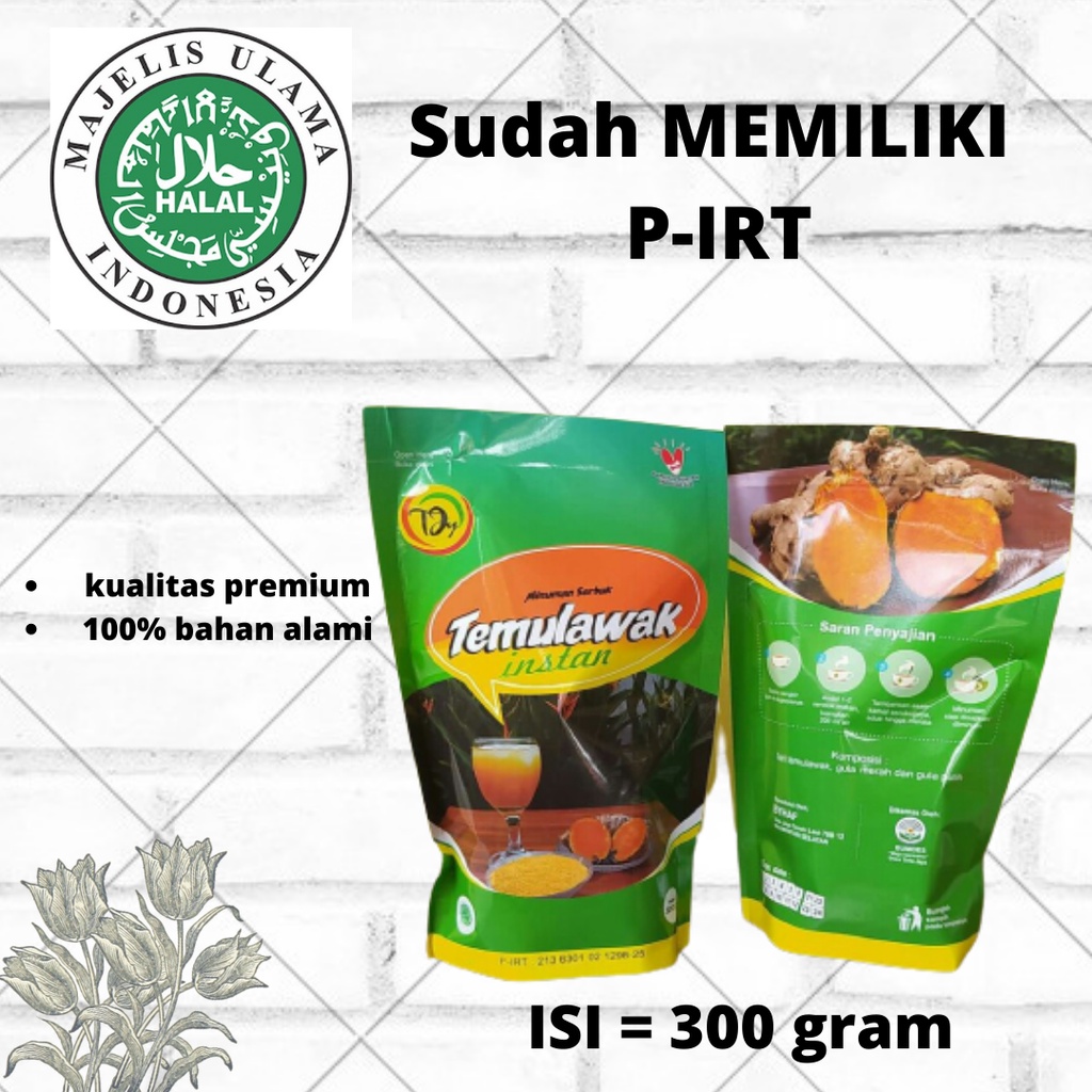 

Temulawak bubuk instan 300 gr