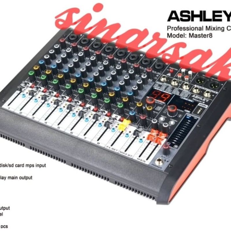 Jual Mixer Audio Ashley Master Master Ch Channel Full