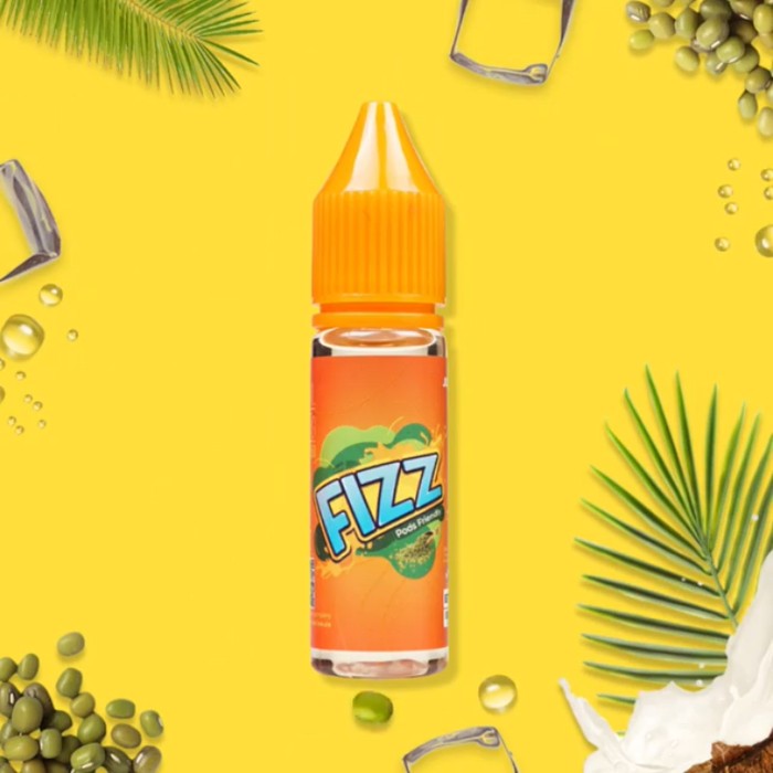 juicenation fizz melon lychee strawberry mungbean salt 15ml liquid vap