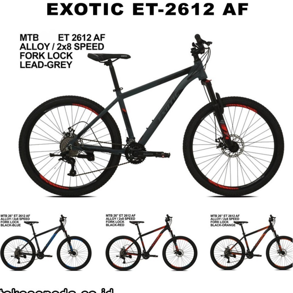 SEPEDA MTB 27.5 EXOTIC 2612 AF FL