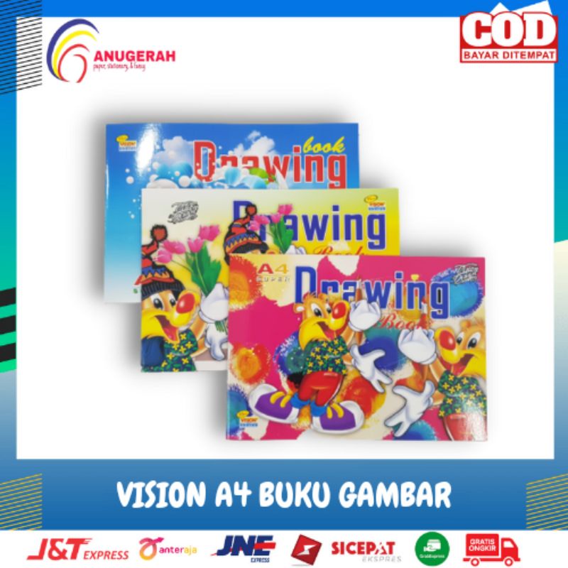 

VISION BUKU GAMBAR A4 (PCS)