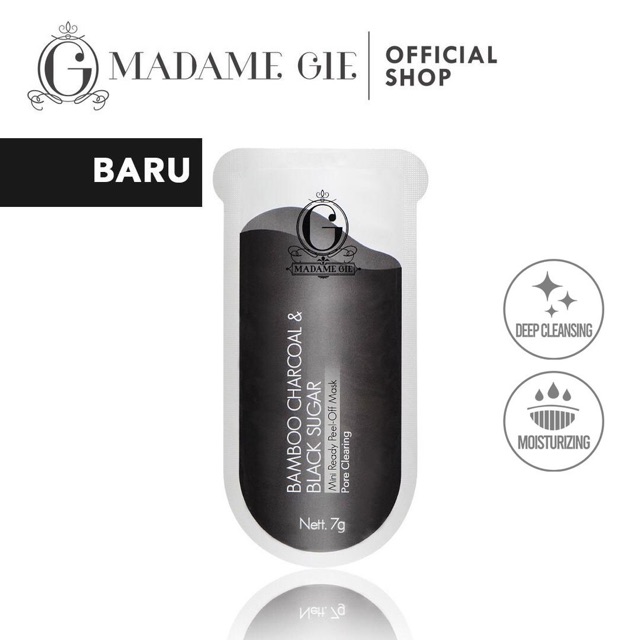 Madame Gie Mini Ready Peel Off Mask Masker Komedo