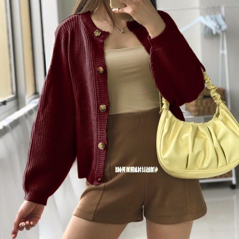 FX SHOP CARDIGAN ELIE SUPER BRANDED / CARDY CEILINE EXPORT TEBAL KERHA BULAT / CARDIGAN RAJUT PREMIUM KANCING