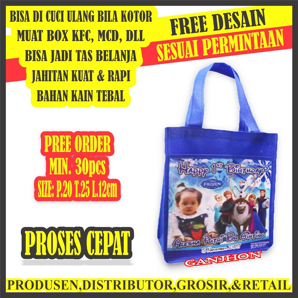 Tas ulang tahun PROMO READY STOCK DAN CUSTOM-2