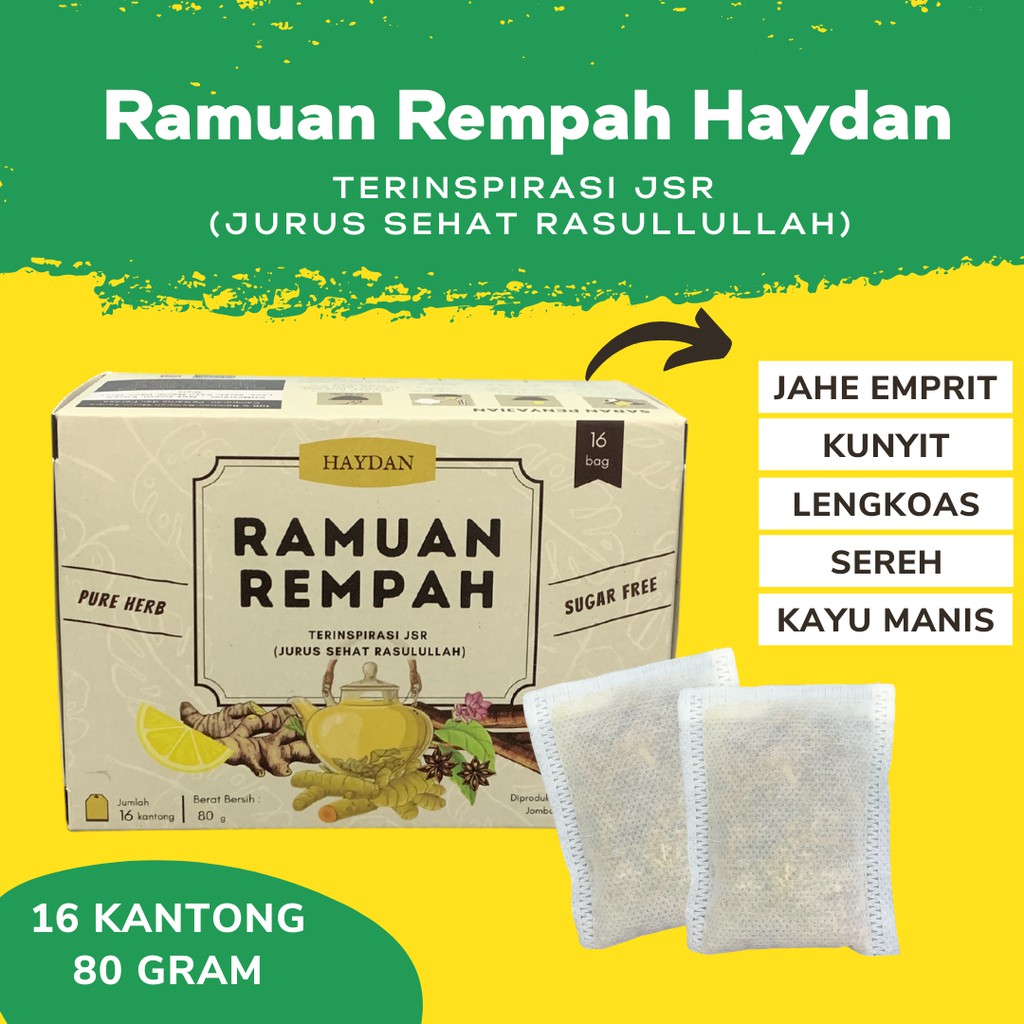 Imunitas Tubuh Wedang Uwuh Teh Celup Rempah Jsr Ramuan Rempah Haydan Indonesia